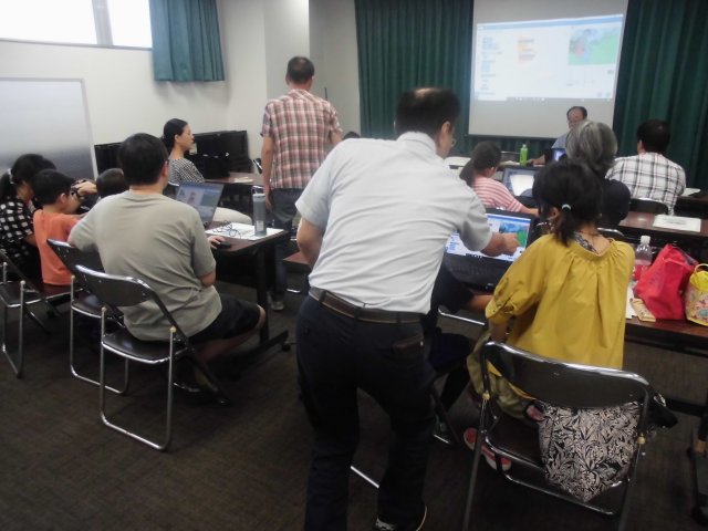 2019/08/24(土)夏休み親子プログラミング教室