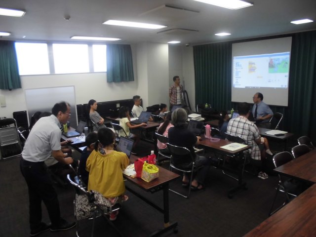 2019/08/24(土)夏休み親子プログラミング教室